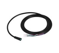 Cable para salpicadero de scooter, cable de línea de datos para Xiaomi Mi Electric Scooter 3 Lite, pieza de repuesto resistente a altas temperaturas, 118,7 cm, color negro