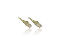 Cable Patch UTP CAT6 RJ45 - GEMBIRD - 10 m - Color Gris - Cable de conexión - Conector RJ45
