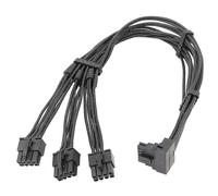 Cable PCIe 5.0 de 16 pines (macho de 3 x 4 x 8 pines) a 12 V (conector HP) para tarjetas gráficas RTX40.