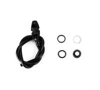Cable Peep-Sight E5 con tubo de goma de silicona de 30 cm para arco compuesto, lente Clarifier nº 2/3 y núcleo interior de 1/8 pulgadas, detección precisa de objetivos mediante visera de 3 puntos
