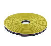 Cable plano de 6 pines para tira de luces LED RGBW+CCT, 10 metros