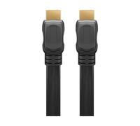 Cable plano HDMI™ de alta velocidad Goobay con Ethernet (4K@60Hz), 3 m