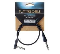 Cable plano RockBoard Flat TRS Cable Straight-Angled 40 cm