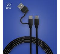 FR-TEC Cable USB-C/USB-A para PS5 Negro