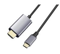 PremiumCord USB-C na HDMI kabel 1,8m rozlišení obrazu 4K*2K@60Hz Aluminium