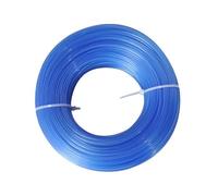 Cable profesional de nailon redondo de 1,6/2,0/2,4 mm, 100 m de longitud, para el cuidado del césped del hogar y el parque, cable cortador de cepillo de nailon