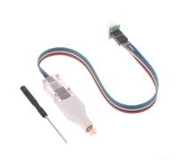 Cable programador de chip para Sop8 Wson8 Qfn8 Dfn8 con bloques de limitación flexibles y cable reemplazable de 30 cm para lectura de placa base, escritura de 4,4 mm a 8,5 mm, color negro (4,4 mm)