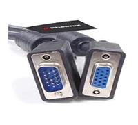 Cable/PROLONGADOR/ALARGADOR VGA Phoenix Macho Hembra 1.8M Negro