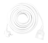 Cable Prolongador de Corriente Silver Electrics 3m - 16A, 3500W, Blanco