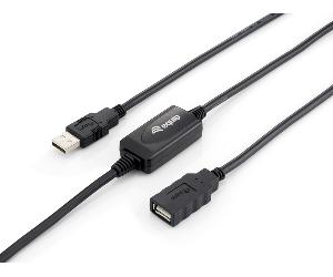CABLE PROLONGADOR EQUIP USB 2.0 10 MTS. CON AMPLIFICADOR