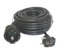Cable Prolongador Silver Electrics 10m - 16A, 3.500W, Negro
