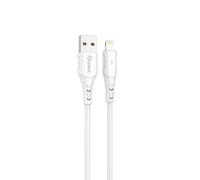 Cable qcharx lisbon usb a tipo c 3a - 1 m - pvc blanco