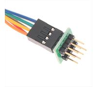 Cable quemador de chip Wson de 6,5 mm, 6 x 5 mm, 1 unidad. Sonda de descarga, escritura y quema de resorte, aguja de flash, EEPROM.