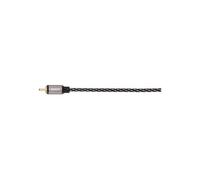 Cable RCA Avinity Tela Negra Y Gris Conexiones Fiables