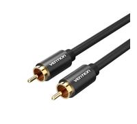 Cable Estéreo Vention VAB-R09-B100/ RCA Macho - RCA Macho/ 1m/ Negro