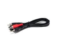 Cable RCA/para Audio Cable 1,5 m con Conector Jack, estéreo a 2 x RCA