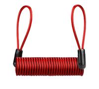 Cable recordatorio bloqueo - Cable de bloqueo de disco para todo tipo de candados, cable de seguridad de resorte de seguridad para disco de freno de bicicleta scooter, se puede utilizar con todo tipo
