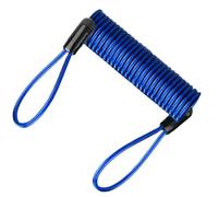 Cable recordatorio de seguridad para freno de disco - Diseño elástico con cable de acero, colores brillantes para alertar ladrones, compatible con cascos, motocicletas y equipos de outdoor