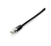 Cable red equip latiguillo rj45 u - utp cat6 0.25m negro