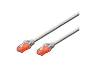 Cable red ewent latiguillo rj45 utp cat6 5m gris
