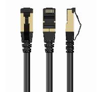 CABLE RED GEMBIRD S-FTP CAT 8 LSZH NEGRO 10 M