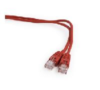 CABLE RED GEMBIRD UTP CAT5E 1M ROJO PP12-1M/R