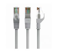 Cable de Red Gembird PP6U-1.5M 1,5m Cat6 UTP RJ-45 Gris con tapas sin enganches