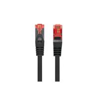 CABLE RED LANBERG LATIGUILLO CAT.6 S/FTP LSZH CU 3M NEGRO FLUKE PASSED
