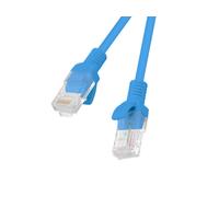 CABLE RED LANBERG LATIGUILLO CAT.6 UTP 20M AZUL FLUKE PASSED