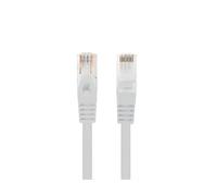 CABLE RED LANBERG LATIGUILLO CAT.6 UTP LSZH CU 0.5M GRIS FLUKE PASSED