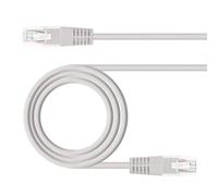 CABLE RED LATIGUILLO RJ45 CAT.5E UTP AWG24,0.25M GRIS NANOCABLE