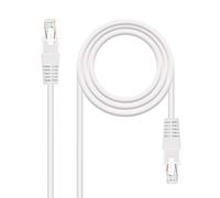 Cable de Red RJ45 UTP Nanocable 10.20.0110-W Cat.5/ 10m/ Blanco