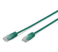 Cable red latiguillo rj45 utp cat5e 7 metros funda verde