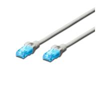 Cable Red RJ45 Cat5e U/UTP Gris (2 mts) - EWENT