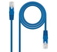 Cable Red RJ45 CAT5e UTP Azul (50cm) - Nanocable