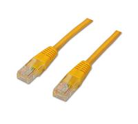 Cable Red RJ45 Cat6 U/UTP Amarillo (2 mts) - AISENS