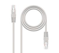 Cable Red RJ45 Cat6 U/UTP Gris (7 mts) - Nanocable