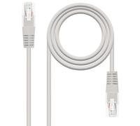 Cable Red RJ45 Cat6e F/UTP Gris (5 mts) - Nanocable