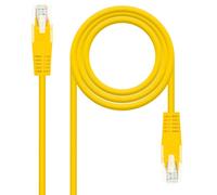 Cable Red RJ45 Cat6e U/UTP Amarillo (3 mts) - Nanocable