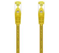 Cable Red RJ45 Cat7 S/FTP Amarillo (50cm) - AISENS
