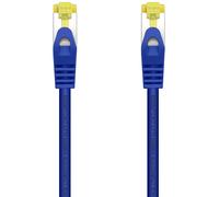 Cable Red RJ45 Cat7 S/FTP Azul (1 metro) - AISENS