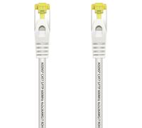 Cable Red RJ45 Cat7 S/FTP Blanco (1 metro) - AISENS