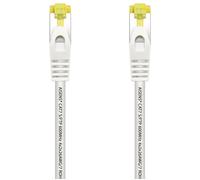 Cable Red RJ45 Cat7 S/FTP Blanco (50cm) - AISENS