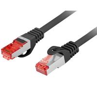 CABLE RED LANBERG LATIGUILLO CAT.6 S/FTP LSZH CU 10M NEGRO FLUKE PASSED