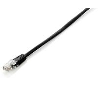 Cable Red RJ45 U/UTP Cat6 Negro (50cm) - EQUIP