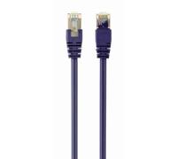 Gembird pp6a-lszhcu-v-0.5m cable de red violeta 0,5 m cat6a s/ftp (s-s