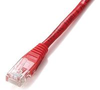Cable Red U/UTP Cat6 10m Rojo RJ45 Trenzado 26 AWG