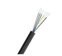 Cable Redondo de extensión Audio electrónico, Flexible, 12V, automotriz, for Altavoces, iluminación Exterior, 30m2/3/4/5/6/7/8/9/10core(6 Core-Black30m,20 AWG)