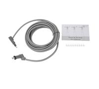 Cable Repuesto para V2 Rectangular Kit Internet Resistente Al Agua Clips Alambre Cable Extensión Satelital Compatible Conexión (Cable de 15 pies)