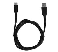 Cable retráctil de carga rápida para Android, USB C a C en espiral con chip de seguridad inteligente para uso portátil y antienredos, buen sonido,